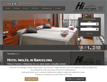 Tablet Screenshot of hotelingles.net