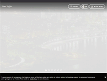 Tablet Screenshot of hotelingles.com.br
